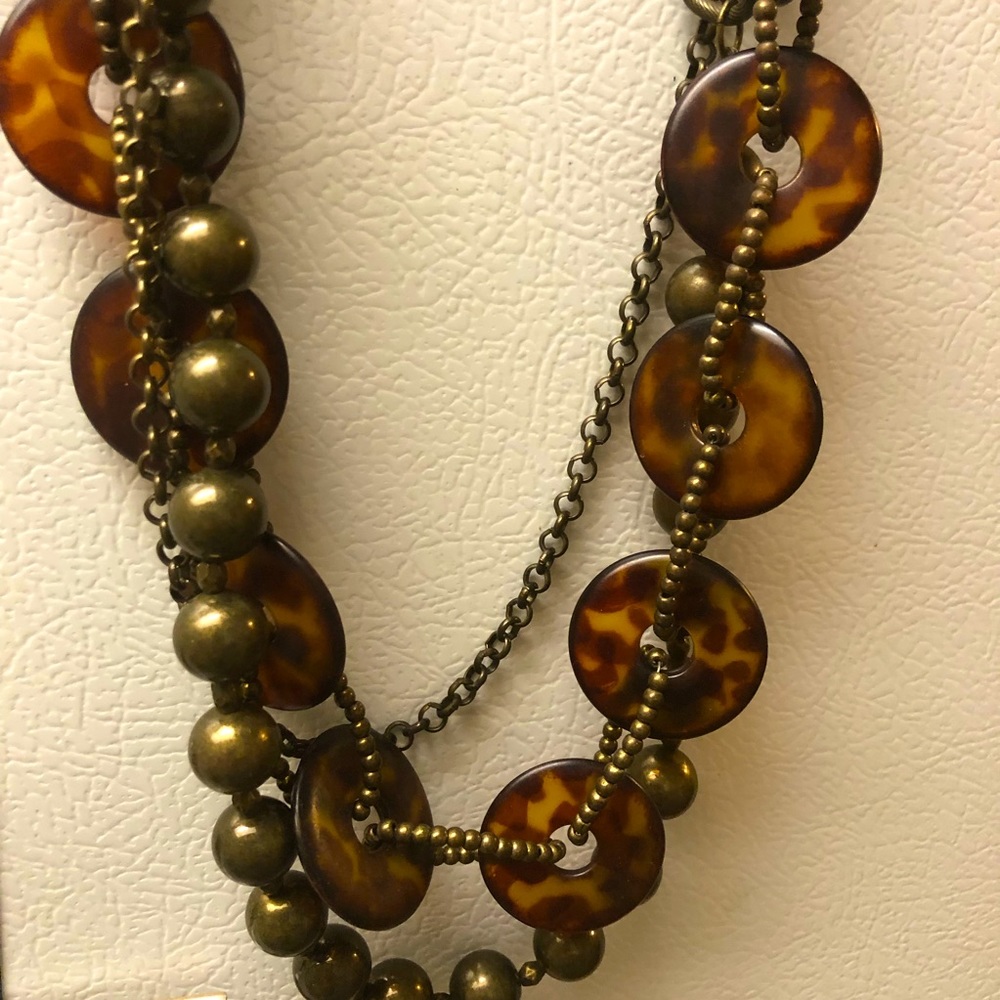 Vintage Premier Designs “leopard” Necklace